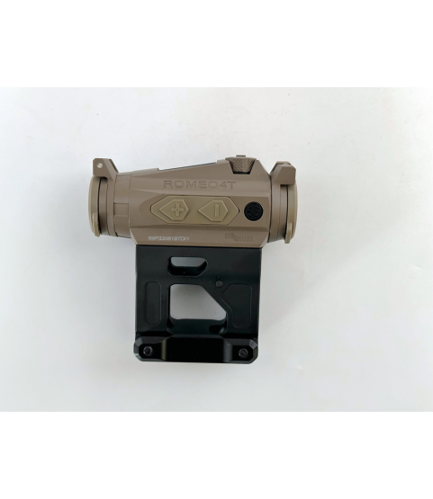 Romeo T Red Dot Sight Solar Powered W Fast Micro Mount Type A Color Fde