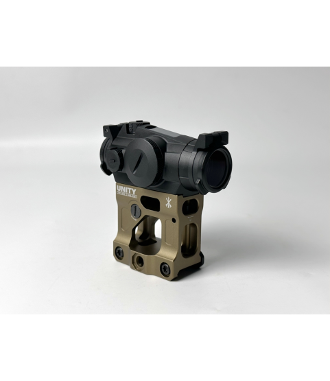 ROMEO 4T Red Dot Sight Solar Powered W Fast Micro Mount Type A Color FDE